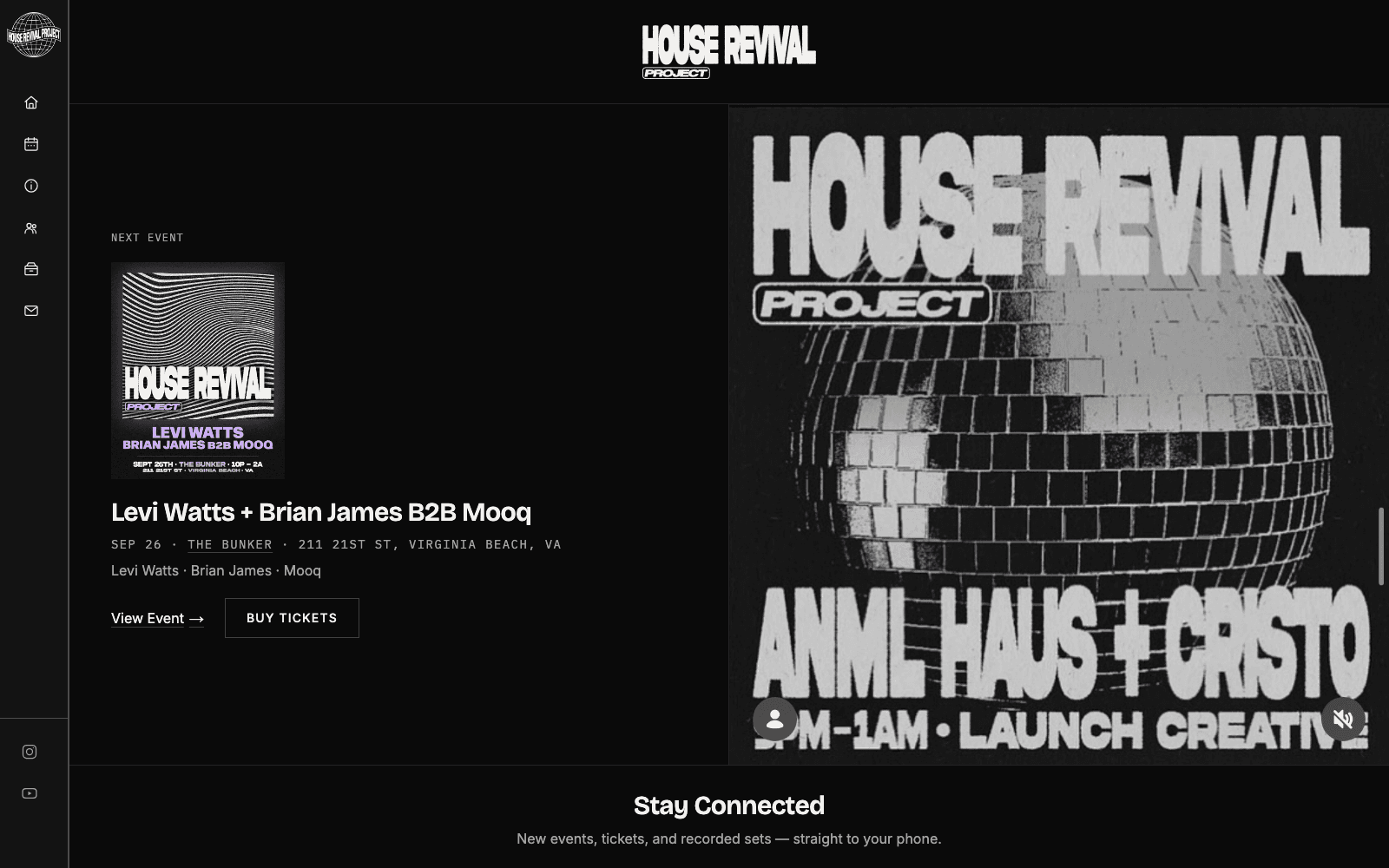 House Revival Project website screenshot
